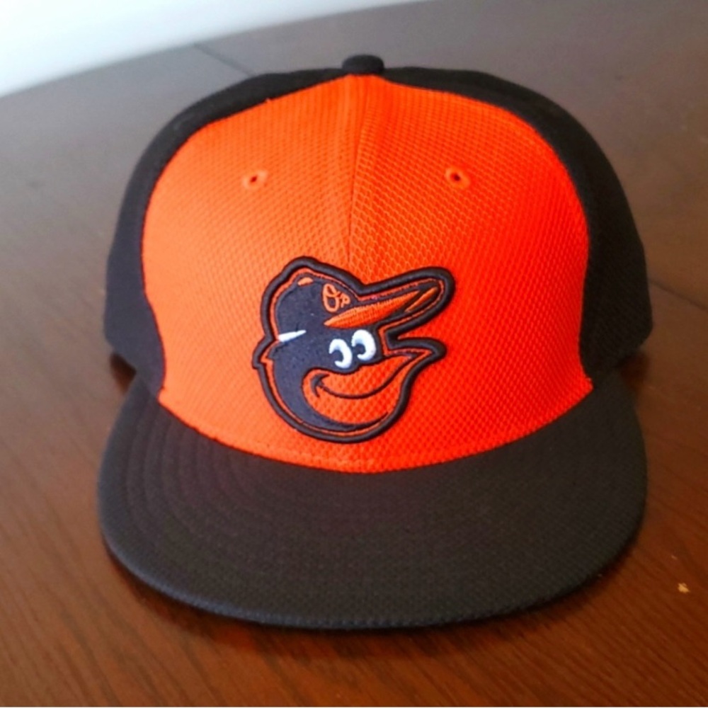 SOLD. New Era 5950 fitted Baltimore Oriole baseball cap.